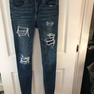 Ripped and Patched Jeans